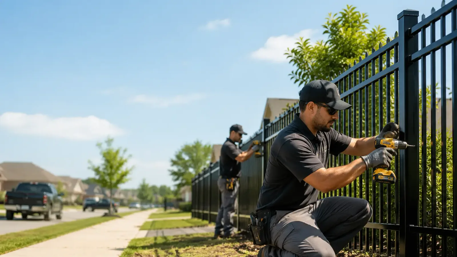 Metal Fence Installation in Gibsonia, PA